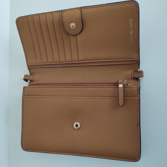 Michael Kors Studded Leather Hand Bag - Picture 3 of 6